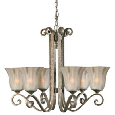 Lyon 6-Light Chandelier by Uttermost - Starlight Lighting USA and Canada